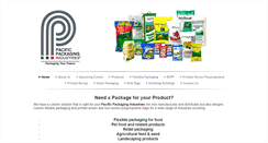 Desktop Screenshot of pac-packaging.com